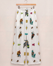 Load image into Gallery viewer, Baha Ranch The Last Roundup Rodeo High Waisted Wide Leg Pants
