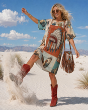 Load image into Gallery viewer, Baha Ranch Bohemian Dreams T Shirt Dress or Sleep Shirt
