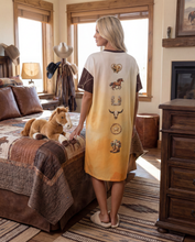 Load image into Gallery viewer, Baha Ranch Texas T Shirt Dress or Sleep Shirt
