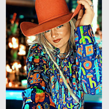 Load image into Gallery viewer, Crazy Cactus Lady Unisex Western Button Up Shirt

