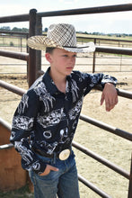 Load image into Gallery viewer, Ranch Life Unisex Western Button Up Shirt
