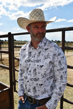 Load image into Gallery viewer, Ranch Life Unisex Western Button Up Shirt
