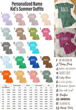 Load image into Gallery viewer, Personalized Name Summer Sets

