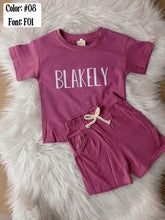 Load image into Gallery viewer, Personalized Name Summer Sets
