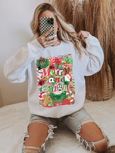 Load image into Gallery viewer, Merry &amp; bright collage tee or sweatshirt
