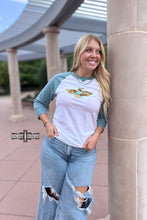 Load image into Gallery viewer, DS Taos Thunderbird Raglan
