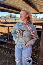 Load image into Gallery viewer, DS BLUE Lomita Longhorn Pullover
