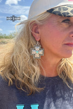 Load image into Gallery viewer, DS Cross My Heart Earrings

