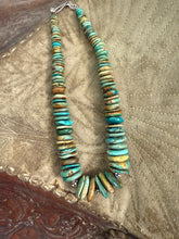 Load image into Gallery viewer, Desert River Natural Turquoise Necklace
