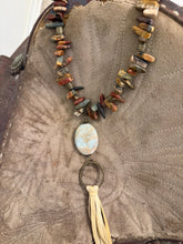 Load image into Gallery viewer, Painted Desert Picasso Jasper Necklace
