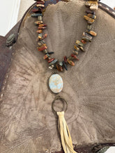 Load image into Gallery viewer, Painted Desert Picasso Jasper Necklace
