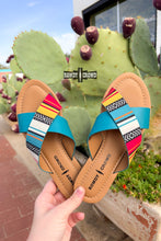 Load image into Gallery viewer, Shiner Serape Sandals
