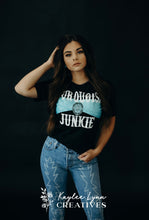 Load image into Gallery viewer, Bella Canvas Turquoise Junkie Graphic Tee

