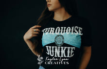 Load image into Gallery viewer, Bella Canvas Turquoise Junkie Graphic Tee
