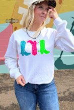 Load image into Gallery viewer, Neon Boots Sweater
