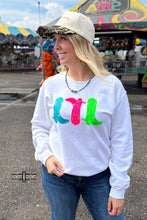 Load image into Gallery viewer, Neon Boots Sweater
