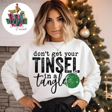 Load image into Gallery viewer, Tinsel in a Tangle Sweatshirt
