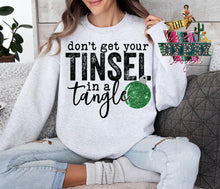 Load image into Gallery viewer, Tinsel in a Tangle Sweatshirt
