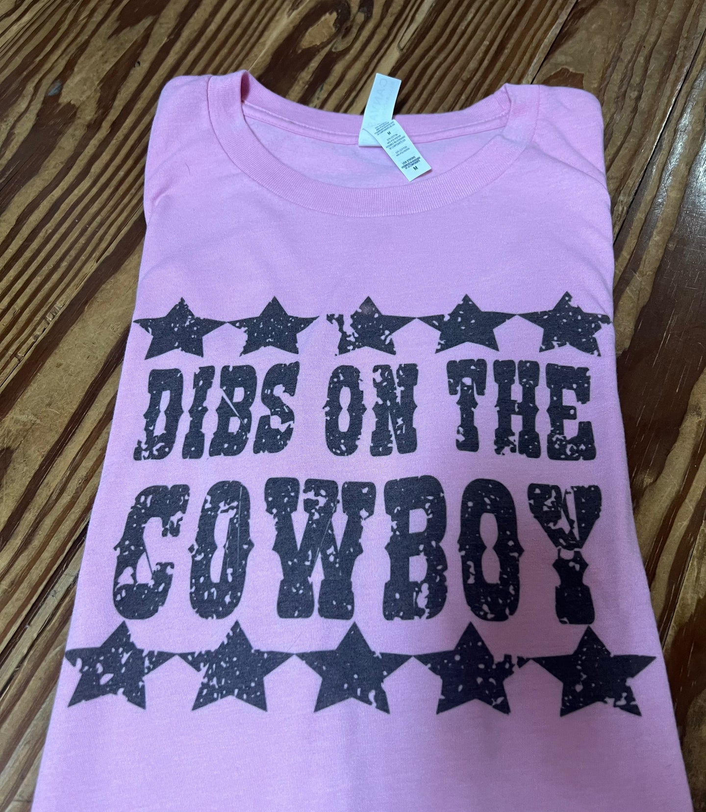 Pink Dibs On The Cowboy