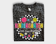 Load image into Gallery viewer, 100 Days Brighter Leopard Tee - Youth
