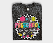 Load image into Gallery viewer, 100 Days Brighter Leopard Tee - Youth
