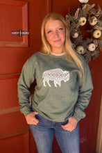 Load image into Gallery viewer, Blazin' Buffalo Sweater
