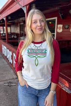 Load image into Gallery viewer, Christmas Boot Stitch Raglan
