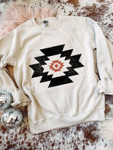 Load image into Gallery viewer, Distressed Aztec - Graphic Top

