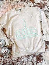 Load image into Gallery viewer, Teal Boot Stitch - Graphic Top
