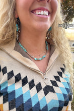 Load image into Gallery viewer, DS Rockin' With Turquoise Necklace
