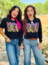 Load image into Gallery viewer, Boo with Colorful Ghosts Tee
