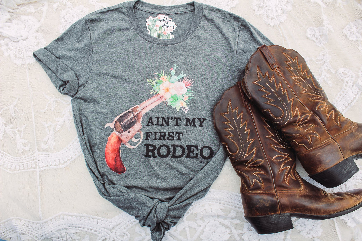 Ain't My First Rodeo - Graphic Top