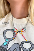 Load image into Gallery viewer, DS Bandera Bow Necklace
