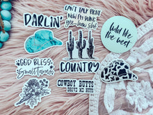 Load image into Gallery viewer, Cowboy Butts Drive Me Nuts - Sticker
