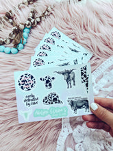Load image into Gallery viewer, Cow - Sticker Sheet
