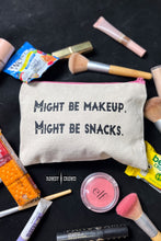 Load image into Gallery viewer, DS Might Be Snacks Cosmetic Bag
