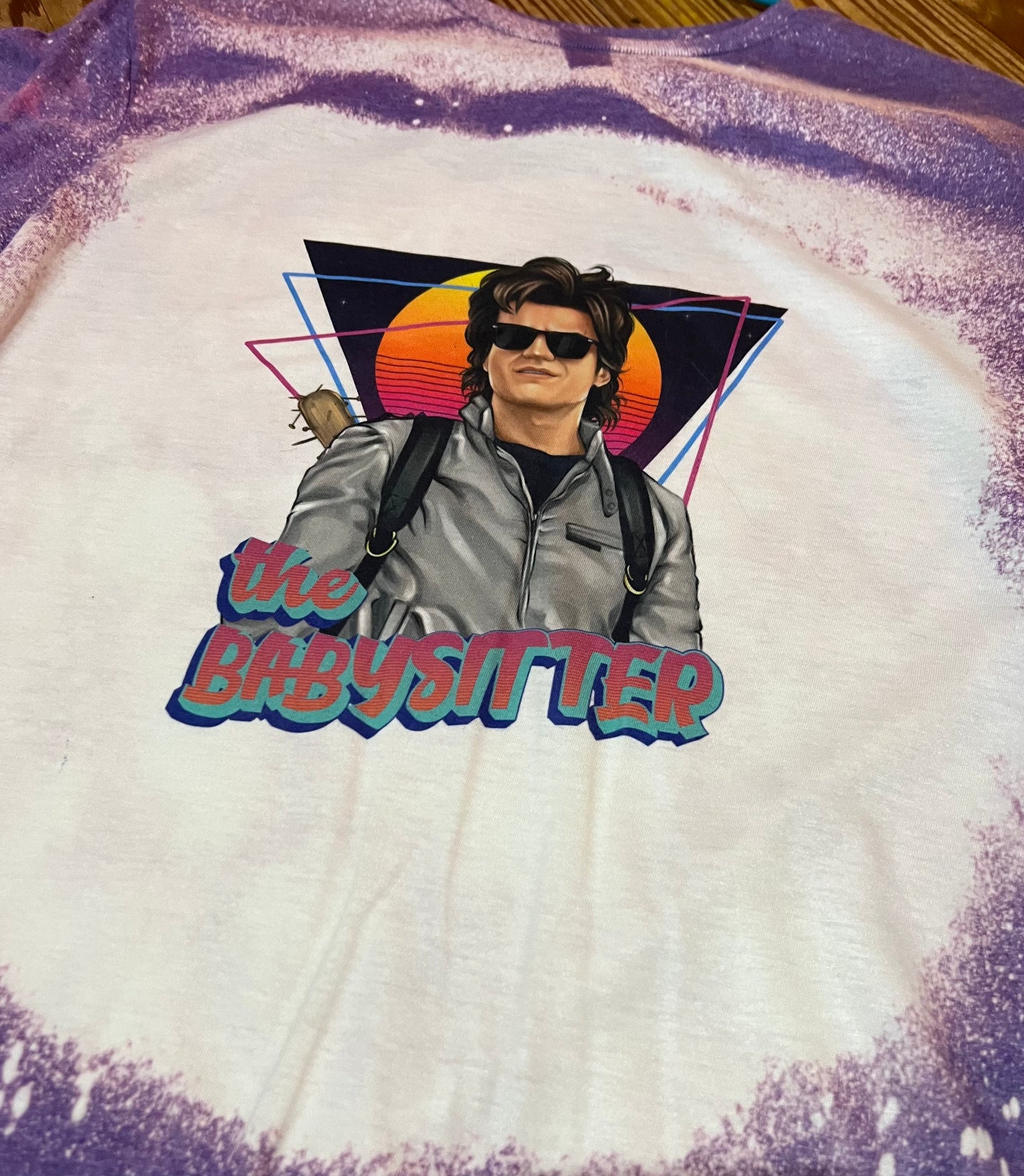 The Baby Sitter  Bleached Tee