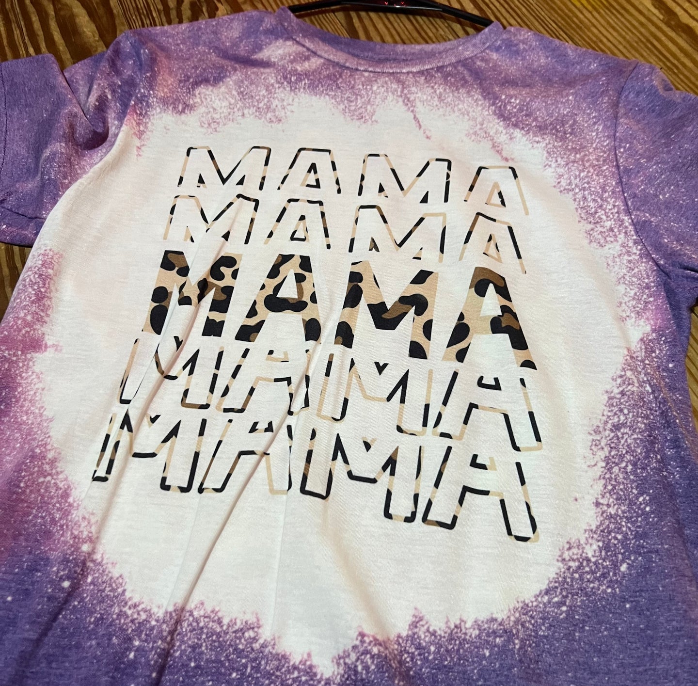 Leopard Mama Bleached Tee