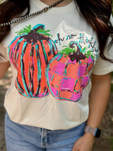 Load image into Gallery viewer, Callie Ann Stelter Oh So Thankful Pumpkins Short Sleeve Tee
