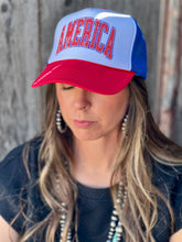 Load image into Gallery viewer, America Foam Trucker Cap
