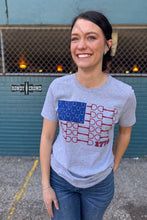 Load image into Gallery viewer, DS Bit of Freedom Tee- GRAY
