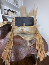 Load image into Gallery viewer, Lugia Leather and Hair on Bag
