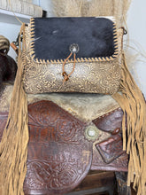 Load image into Gallery viewer, Lugia Leather and Hair on Bag
