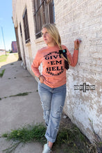 Load image into Gallery viewer, DS Give 'Em Hell Long Sleeve Tee
