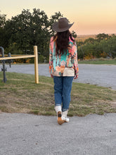 Load image into Gallery viewer, Baha Ranch Retro Pop Western Pop Cowgirl Blazer
