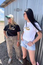 Load image into Gallery viewer, Leopard Spur Tee- BLACK
