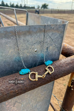 Load image into Gallery viewer, DS Turquoise Bit Necklace
