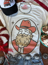 Load image into Gallery viewer, Holly Jolly Santa Graphic Tee
