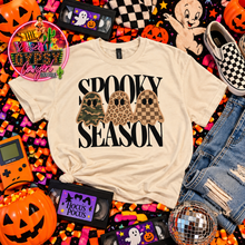 Load image into Gallery viewer, Ghost Spooky Season Sweatshirt/Tee Option
