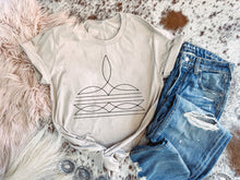 Load image into Gallery viewer, Boot Stitch - Graphic Top
